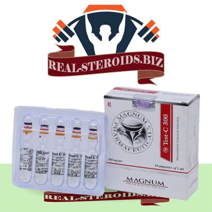 Testosterone cypionate online in USA: Magnum Test-C 300